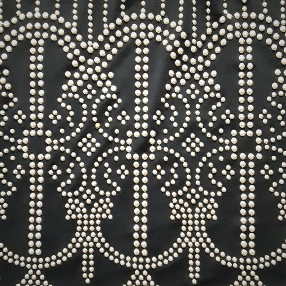 PRIVY Dancing Queen Silver Studded Black Skirt, Size ; Medium - New with Tags! - Picture 3 of 4